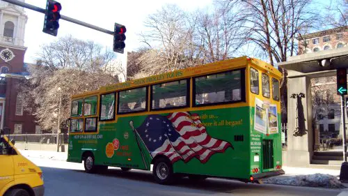 boston trolley tour bus