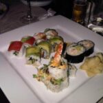 shiki restaurant sushi on plate