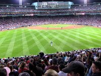 Got to visit Fenway. Smoked some green under the big green monster.