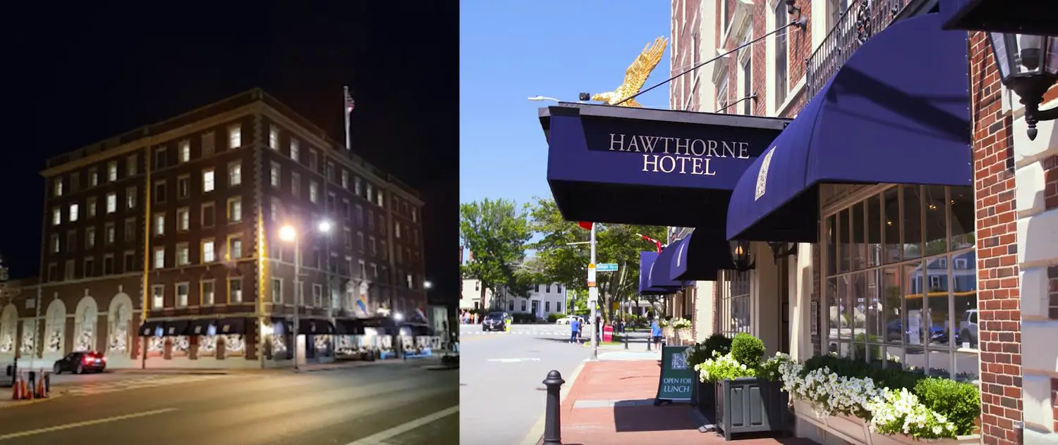 Salem Massachusetts' Hawthorne Hotel around Halloween