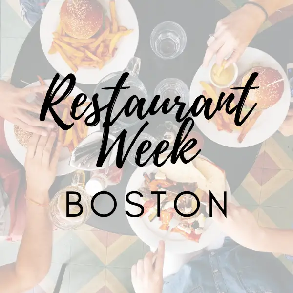 restaurant week boston - people eating
